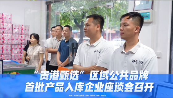 “貴港甄選”區(qū)域公共品牌首批產(chǎn)品入庫企業(yè)座談會召開